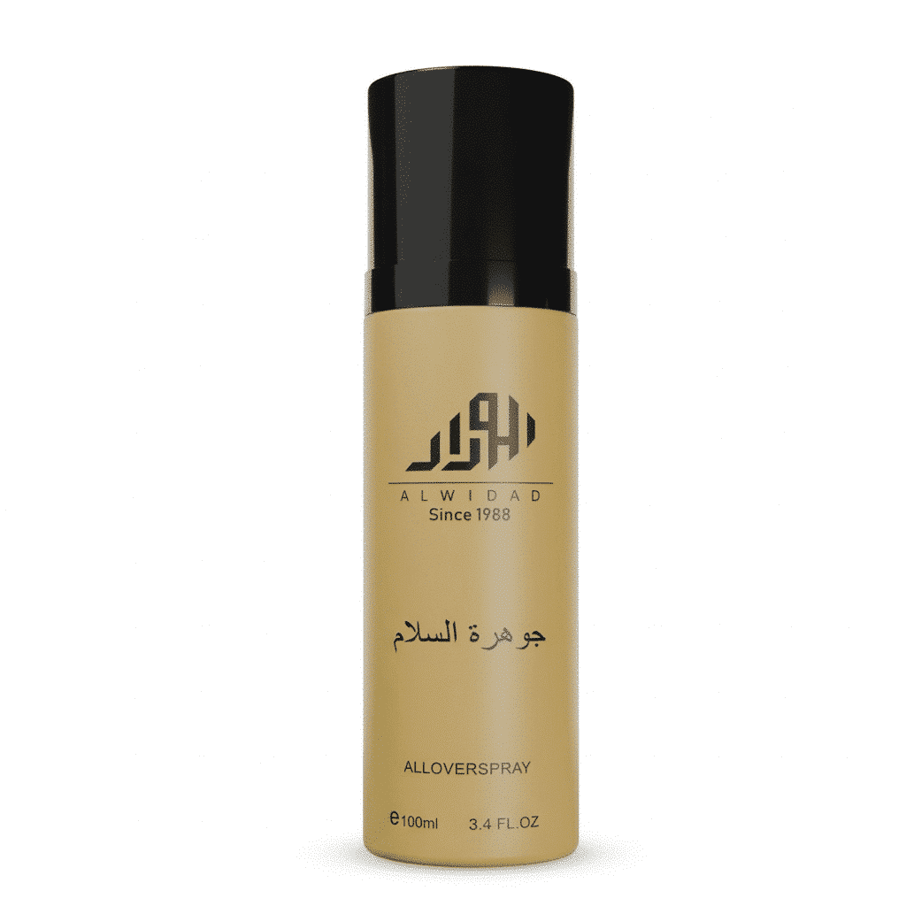 معطر الجسم والشعر جوهرة السلام باللبان العماني والمسك رائحة أنثوية فاخرة وثبات طويل 50 مل