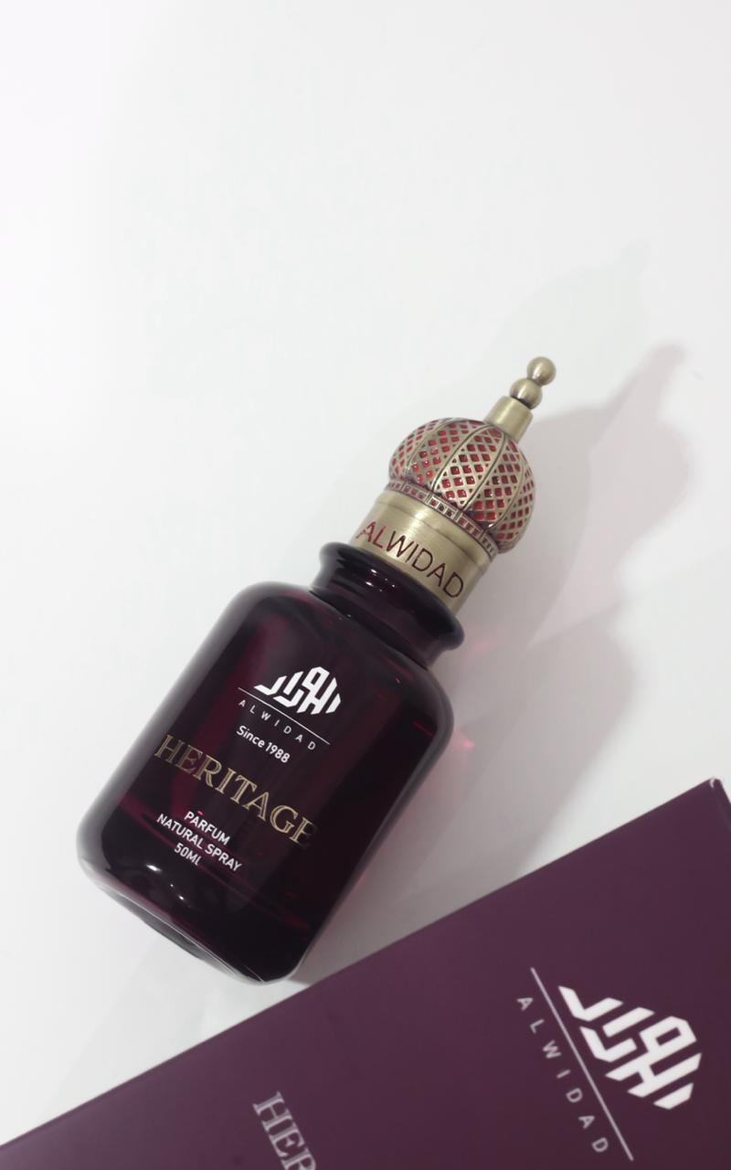 عطر هيريتيج (Heritage) بالعود الصافي عطر الفخامة والمناسبات الرسمية 50 مل