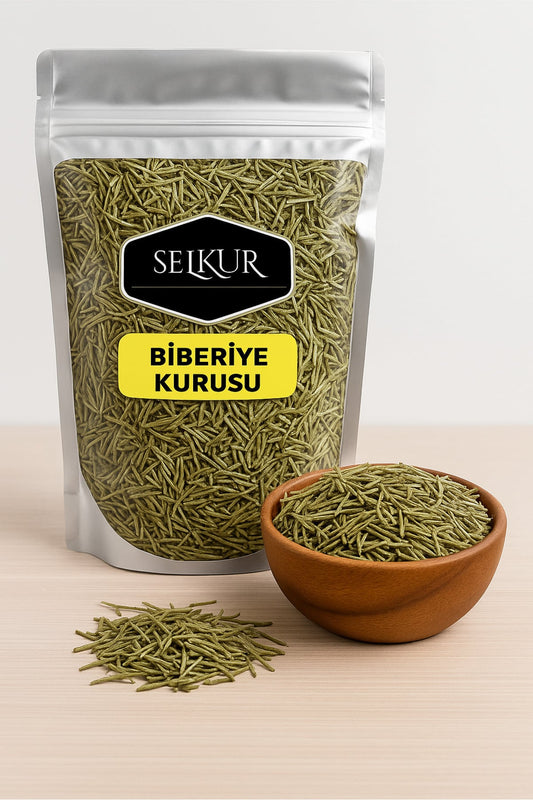 شاي إكليل الجبل سيلكور SELKUR Biberiye Otu Çayı 1 كجم لتخفيف الانتفاخ وتنشيط التركيز ودعم الهضم