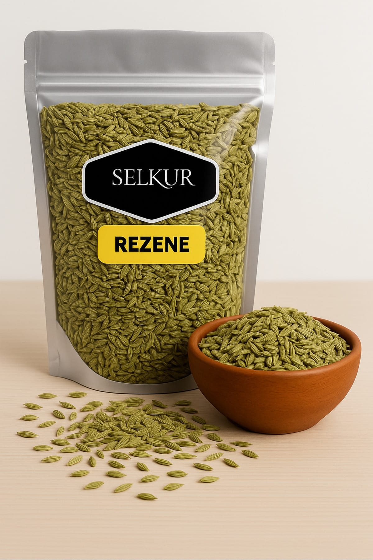 شمر تركي مجفف SELKUR سيلكور Rezene 1 كغم لشاي الهضم وتخفيف الانتفاخ والغازات