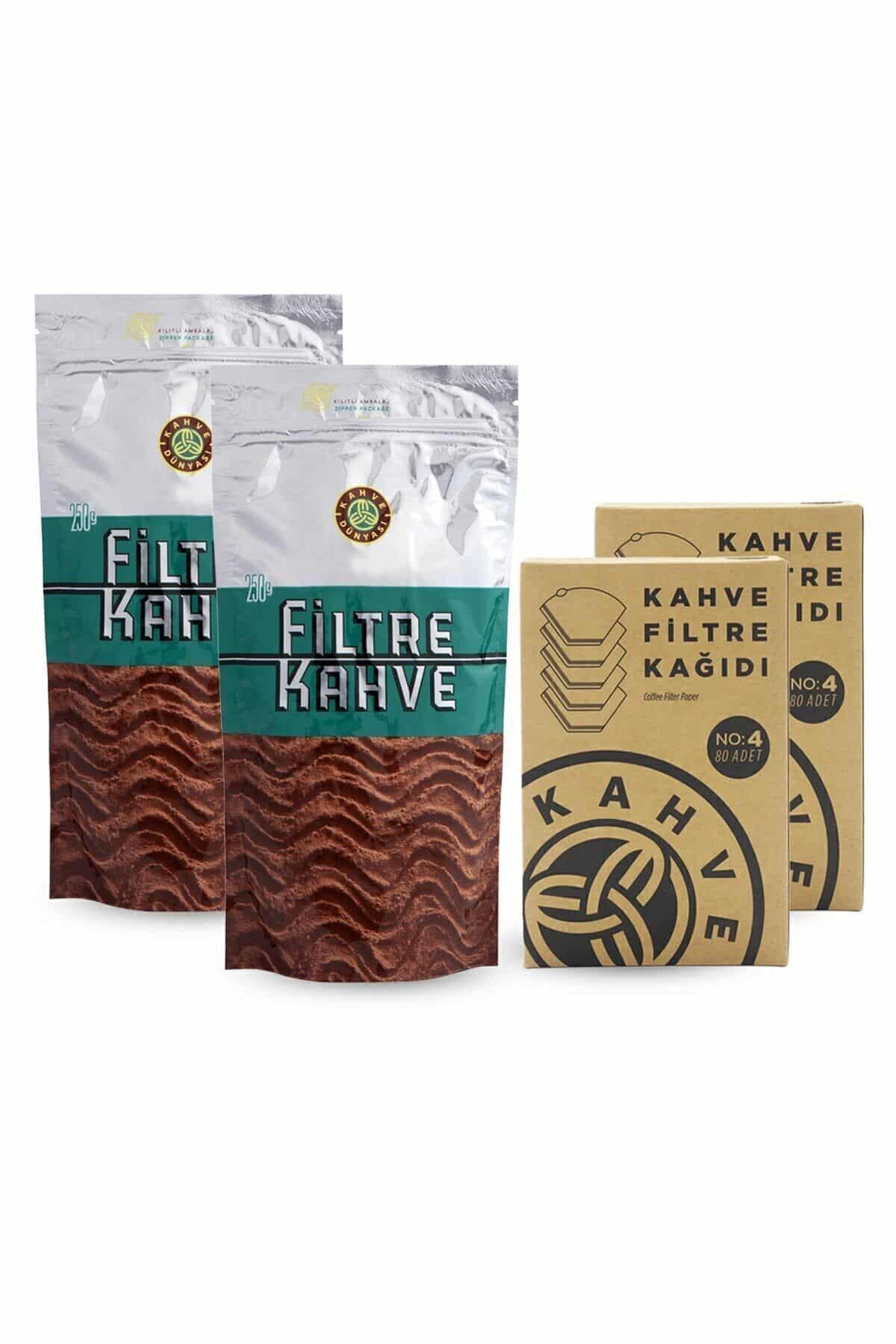 طقم قهوة فلتر Kahve Dünyası 2 × 250 جرام