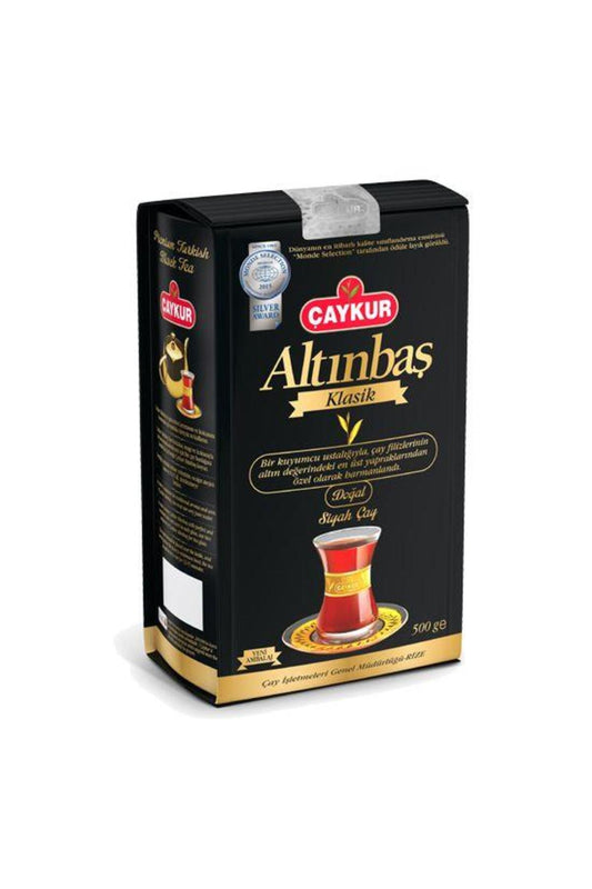 شاي تشايكور Caykur ألتينباش Altınbaş السائب الأسود 500 جم لمذاق قوي ثابت بلا مرارة