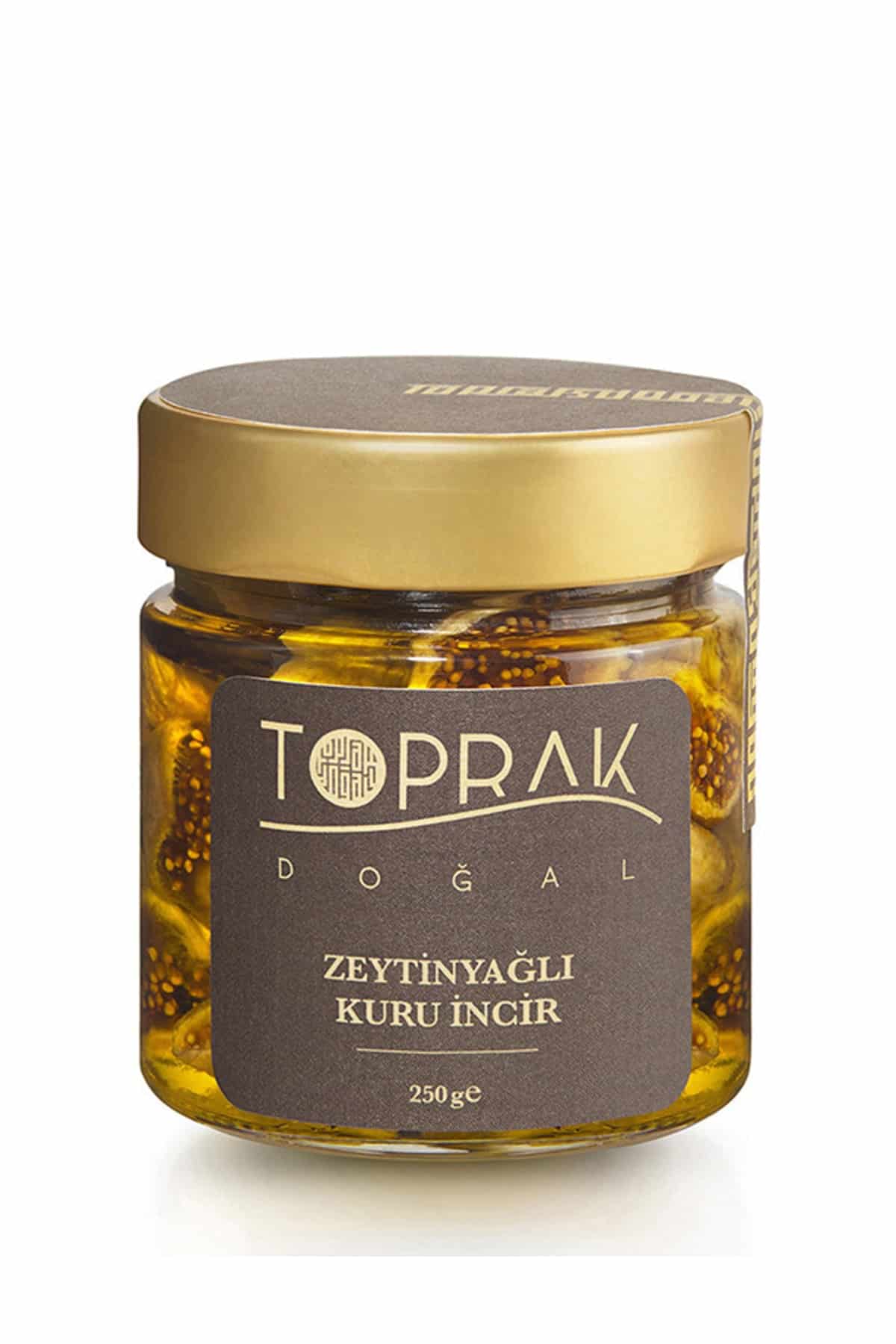 تين مجفف بزيت الزيتون Toprak Dogal 250 جرام