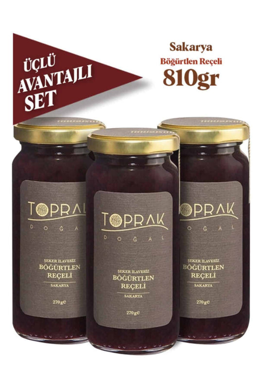 مربى توت العليق Toprak 3 قطع