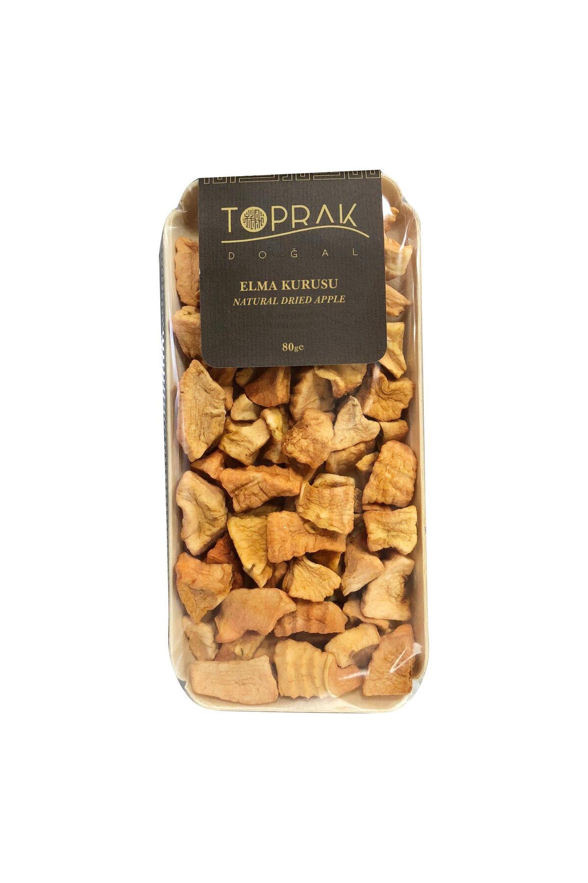 شرائح تفاح مجفف Toprak Dogal 80 جرام