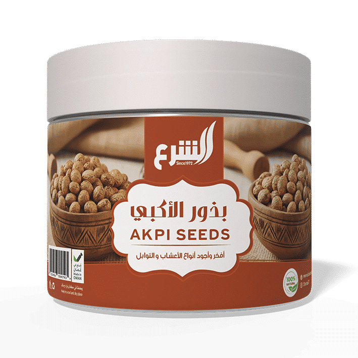 بذور الأكبي الأفريقية No Brand بدون علامة تجارية لتعزيز النكهة وحل مشكلة الأطباق الباهتة 100 جم