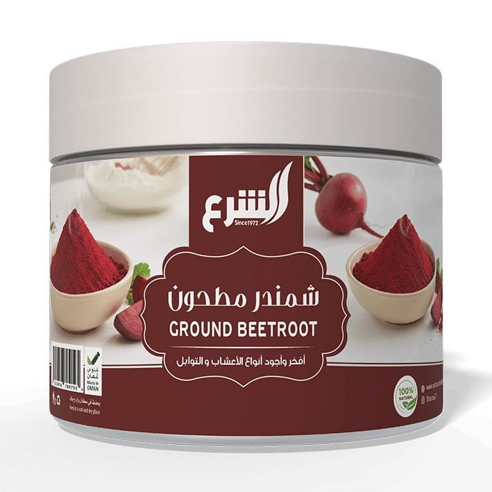 شمندر مطحون Natura Roots ناتورا روتس لتعزيز الطاقة وتلوين طبيعي للأطعمة 100 غرام