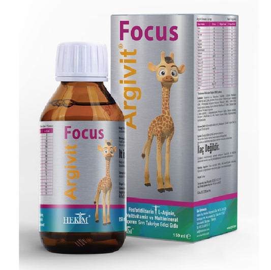 Argivit Focus Giraffe Syrup – 150ml