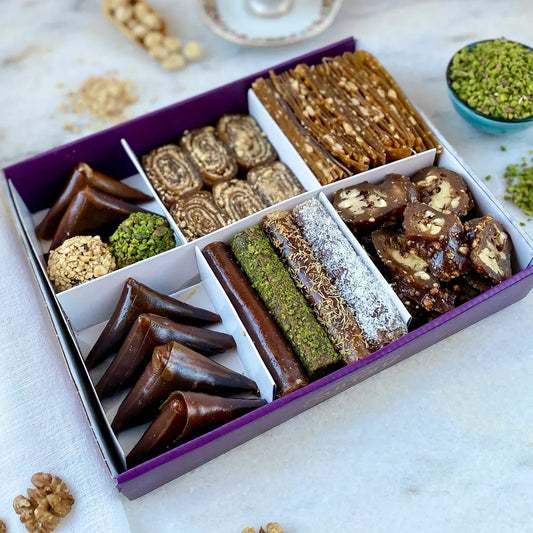 حلوى لفائف السلطان التركية 6 أصناف مختلفة 1 Sultan Pestil كجم