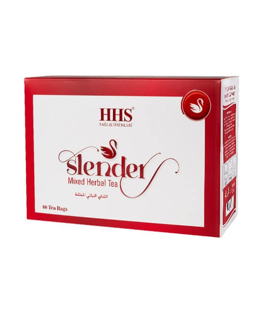 شاي الاعشاب Slender مكونات عضوية 60 كيس من HHS