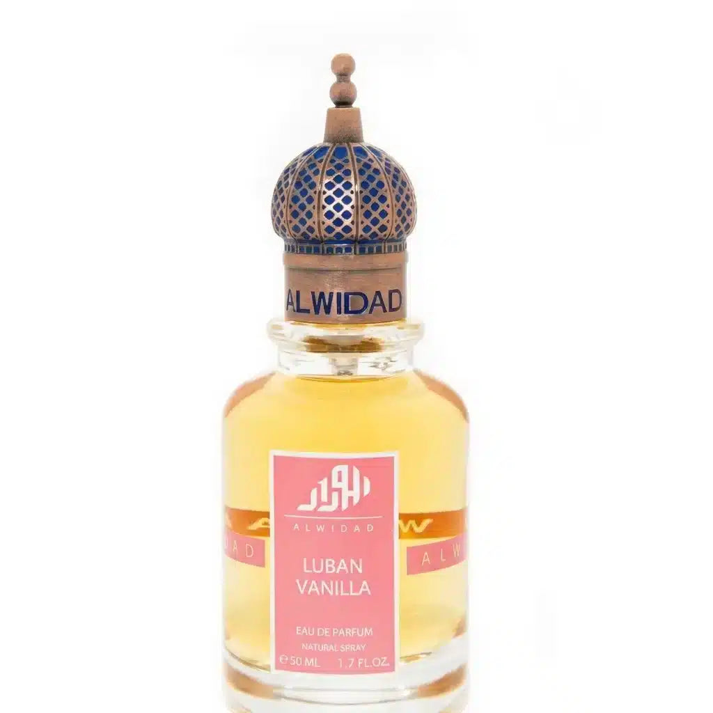 عطر لبان فانيلا الفاخر - مزيج اللبان العماني والفانيلا لجاذبية وثبات فائق - 50 مل