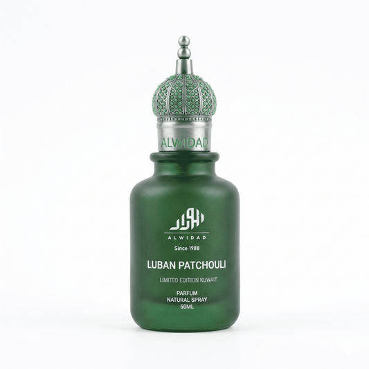 عطر لبان باتشولي الوداد فخامة اللبان العماني والباتشولي المركز للثبات والفوحان – 50 مل