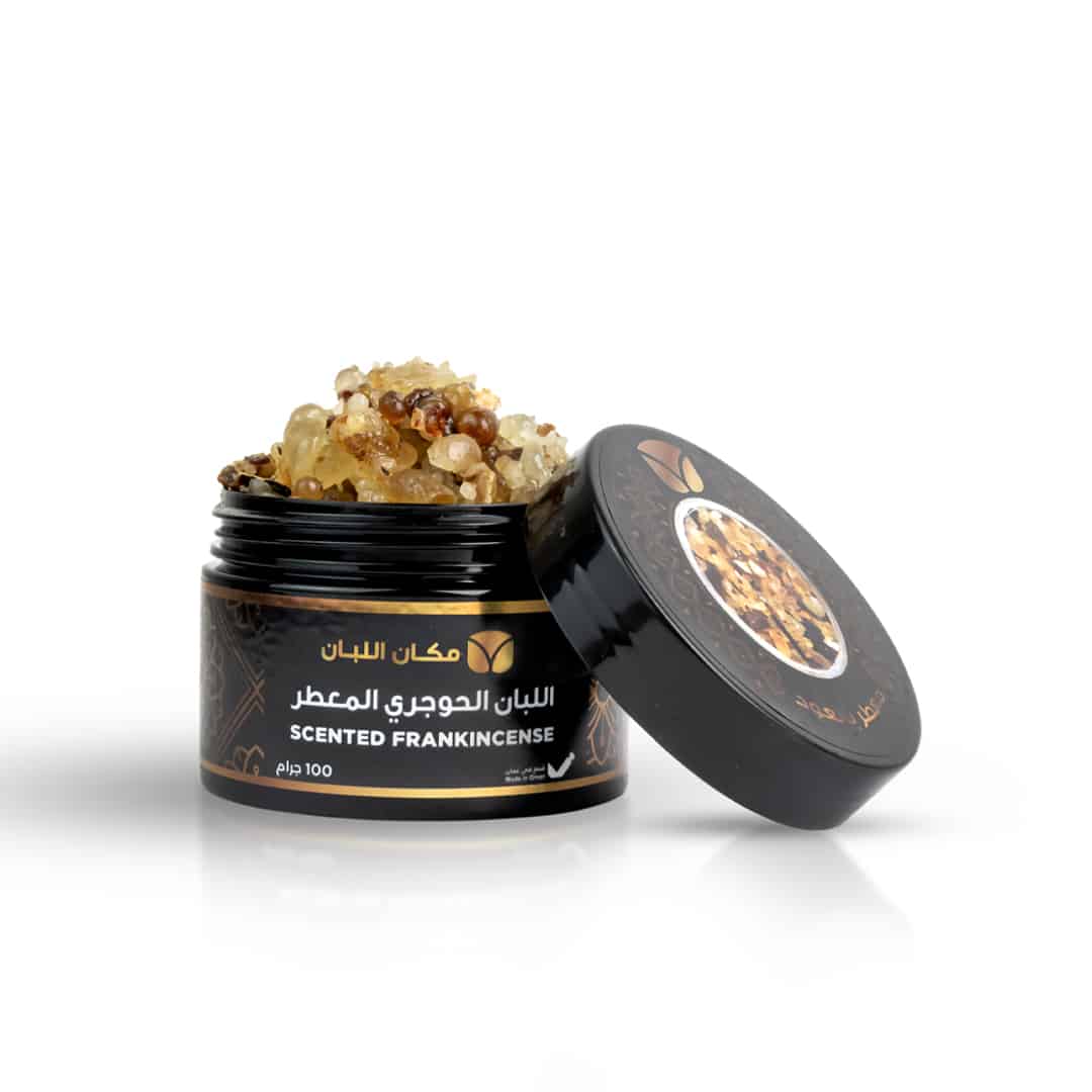 لبان عماني معطر بالعود بخور عماني فاخر لتعطير الجو برائحة العود المميزة عبوة 100 جرام