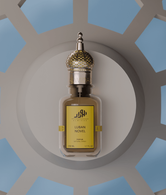 معطر الجسم والشعر لبان نوفل الوداد باللبان العماني رذاذ فاخر لتعطير الجسم والشعر بحجم 50 مل