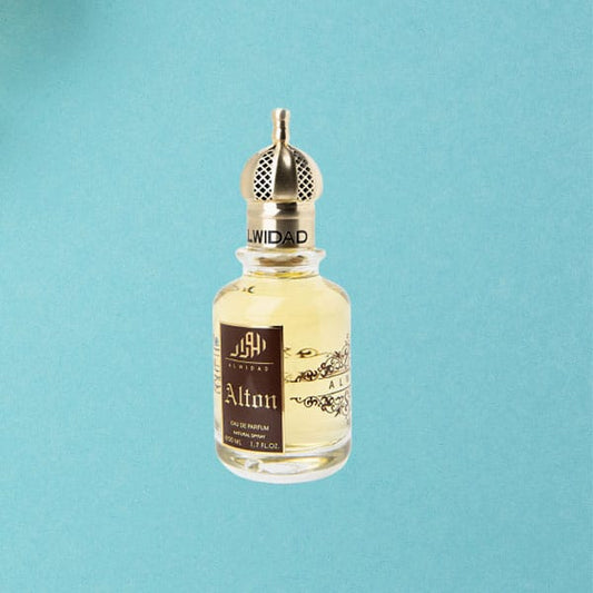 عطر ألتون (ALTON) الفاخر بمزيج الجلود واللبان العماني - عطر مركز للثبات والفوحان - 50 مل