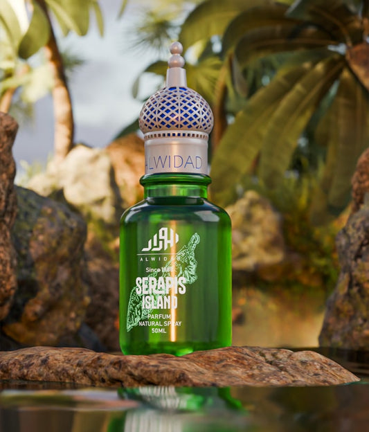 عطر سيرابيس ايلند باللبان العماني الطبيعي المنعش للرجال والنساء - 50 مل