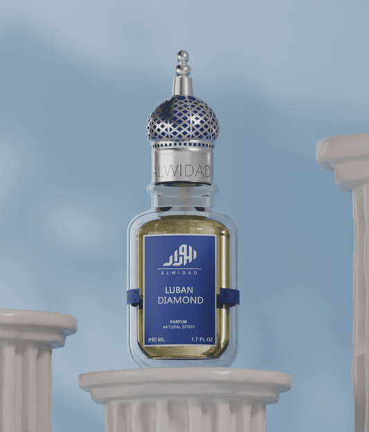 عطر لبان دايموند باللبان العماني الفاخر لفوحان منعش وثبات ملكي - 50 مل