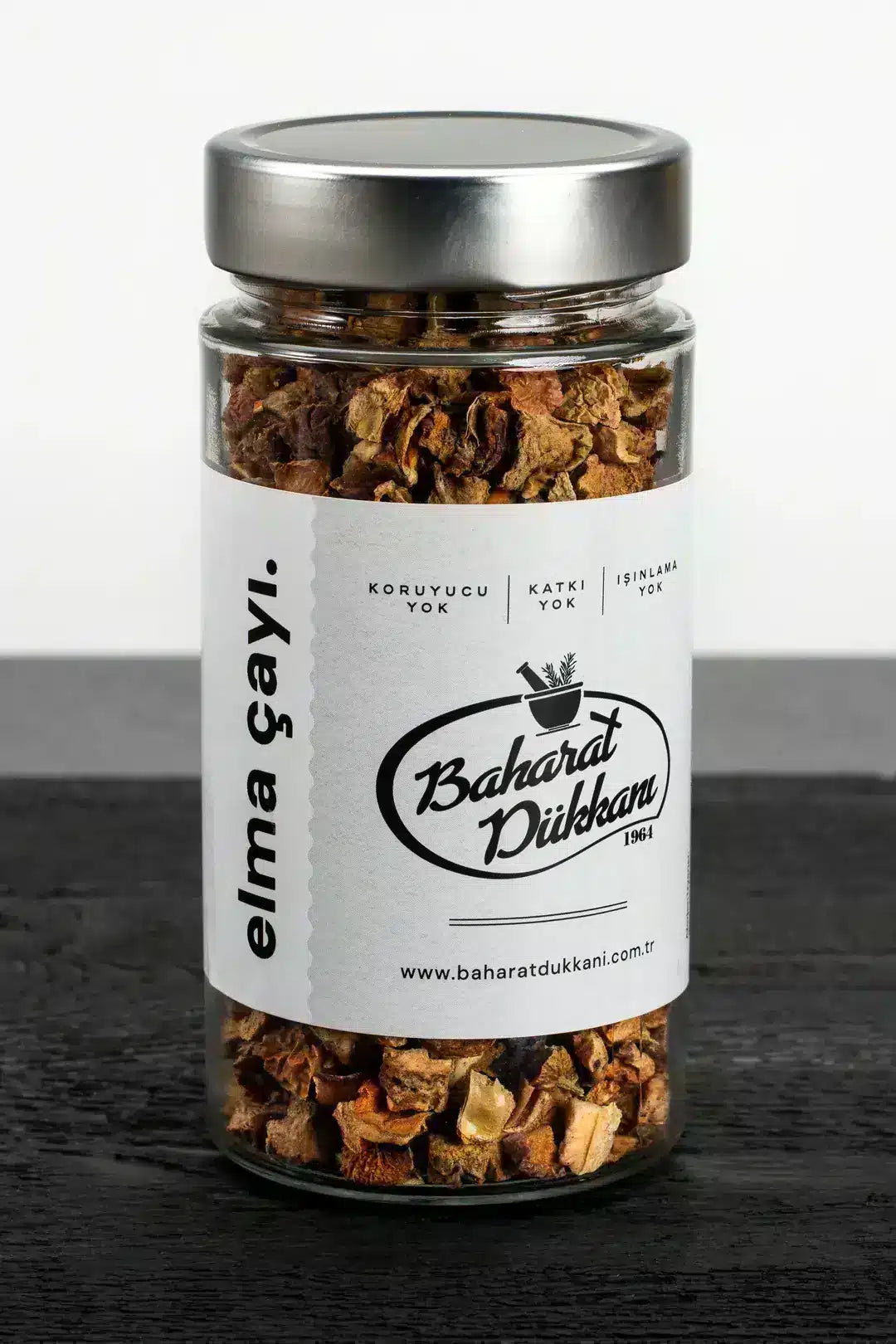 شاي تفاح طبيعي 100% من Baharat Dükkanı عبوة 150 جم